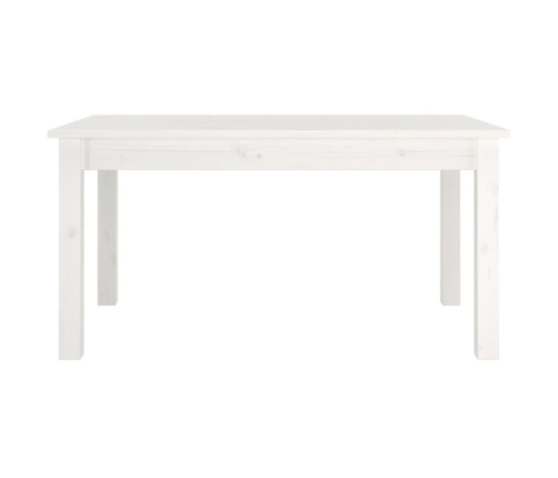 Mesa de centro de madera maciza de pino blanco 80x50x40 cm