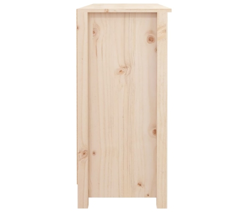 Aparador de madera maciza de pino 100x35x74,5 cm