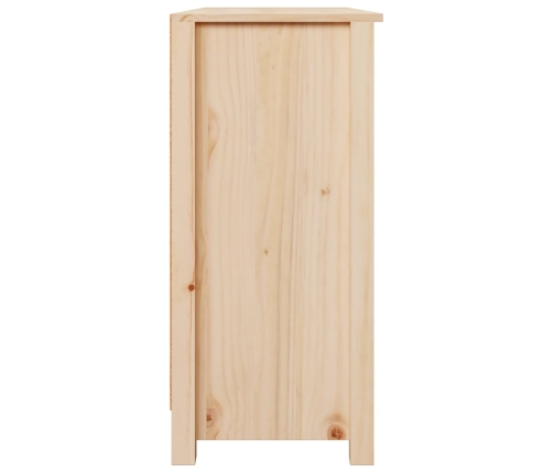 Aparador de madera maciza de pino 110x35x74 cm