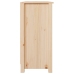 Aparador de madera maciza de pino 110x35x74 cm