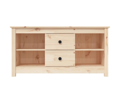 Mueble de TV de madera maciza de pino 103x36,5x52 cm