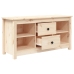 Mueble de TV de madera maciza de pino 103x36,5x52 cm