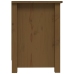 Mueble de TV madera maciza de pino marrón miel 103x36,5x52 cm