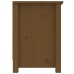 Mueble de TV madera maciza de pino marrón miel 103x36,5x52 cm