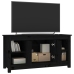 Mueble de TV de madera maciza de pino negro 103x36,5x52 cm