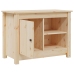 Mueble de TV de madera maciza de pino 70x36,5x52 cm