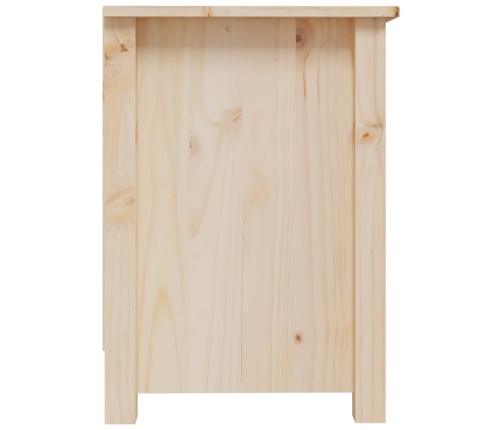 Mueble de TV de madera maciza de pino 70x36,5x52 cm