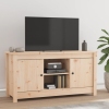 Mueble de TV de madera maciza de pino 103x36,5x52 cm