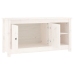 Mueble para TV de madera maciza de pino blanco 103x36,5x52 cm