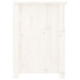 Mueble para TV de madera maciza de pino blanco 103x36,5x52 cm