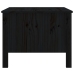 Mesa de centro de madera maciza de pino negro 100x50x40 cm