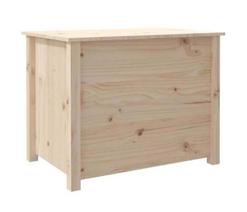 Mesa de centro de madera maciza de pino 71x49x55 cm