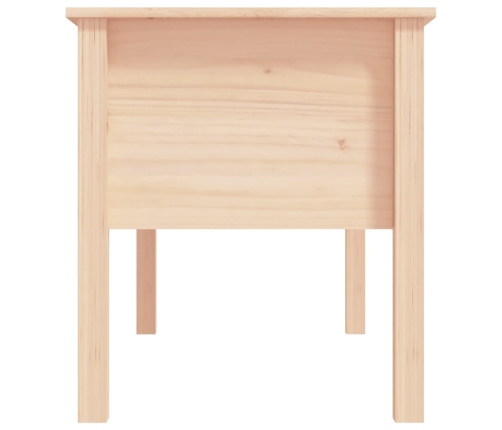 Mesa de centro de madera maciza de pino 102x49x55 cm