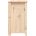 Mesita de noche madera maciza de pino 40x35x61,5 cm