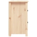 Mesitas de noche 2 uds madera maciza de pino 40x35x61,5 cm