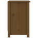 vidaXL Mesita de noche madera maciza de pino marrón miel 40x35x55 cm