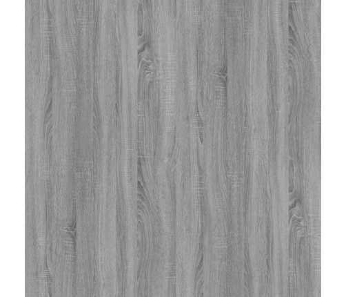 Mesa de centro madera contrachapada gris Sonoma 100x50x35 cm