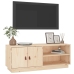 Mueble de TV de madera maciza de pino 105x34x40 cm