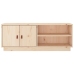 Mueble de TV de madera maciza de pino 105x34x40 cm