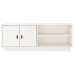 vidaXL Mueble de TV de madera maciza de pino blanco 105x34x40 cm