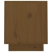 Mueble de TV madera maciza de pino marrón miel 70x34x40 cm