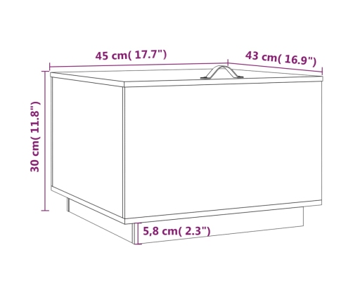 Cajas de almacenaje con tapa 3 piezas madera maciza pino