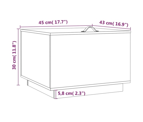 Cajas de almacenaje con tapa 3 pzas madera maciza pino miel