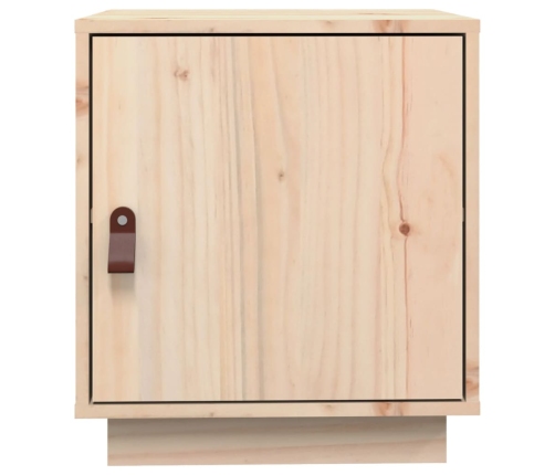 Mesita de noche madera maciza de pino 40x34x45 cm