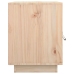 Mesita de noche madera maciza de pino 40x34x45 cm