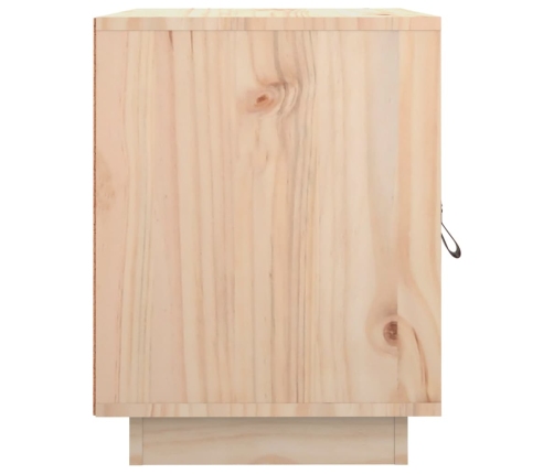 Mesitas de noche 2 uds madera maciza de pino 40x34x45 cm