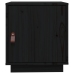 Mesitas de noche 2 uds madera maciza de pino negro 40x34x45 cm