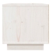 vidaXL Mesitas de noche 2 uds madera maciza pino blanco 40x34x35 cm