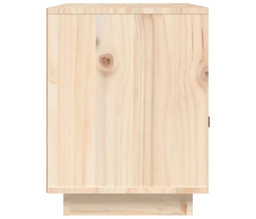 vidaXL Mesita de noche madera maciza de pino 40x34x45 cm