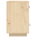 vidaXL Mesita de noche madera maciza de pino 40x34x55 cm