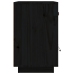 Mesitas de noche 2 uds madera maciza de pino negro 40x34x55 cm