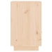 Mesitas de noche 2 uds madera maciza de pino 40x34x55 cm