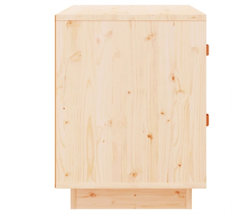 Mesitas de noche 2 uds madera maciza de pino 40x34x45 cm