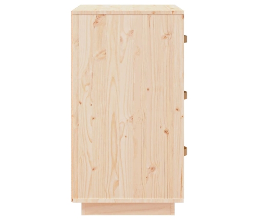 Mesitas de noche 2 uds madera maciza de pino 40x40x75 cm