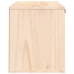 Armario de pared de madera maciza de pino 60x30x35 cm