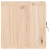 Armario de pared de madera maciza de pino 31,5x30x30 cm