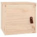 Armarios de pared 2 uds madera maciza de pino 31,5x30x30 cm