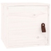 Armarios de pared 2 uds madera maciza pino blanco 31,5x30x30 cm