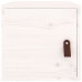 Armarios de pared 2 uds madera maciza pino blanco 31,5x30x30 cm