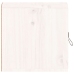 Armarios de pared 2 uds madera maciza pino blanco 31,5x30x30 cm