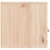 Armario de pared de madera maciza de pino 80x30x30 cm