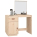 Mesa tocador de madera maciza de pino 95x50x134 cm