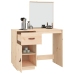 Mesa tocador de madera maciza de pino 95x50x134 cm