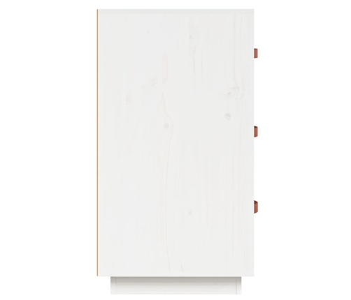 Aparador madera maciza de pino blanco 80x40x75 cm