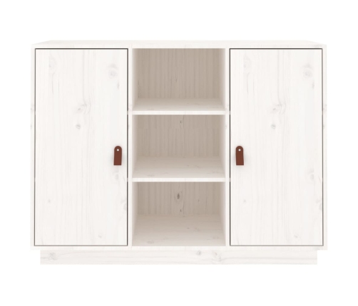 Aparador madera maciza de pino blanco 100x40x75 cm