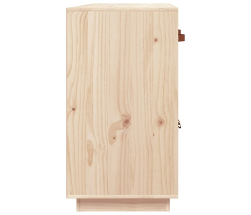 Aparador de madera maciza de pino 98,5x40x75 cm